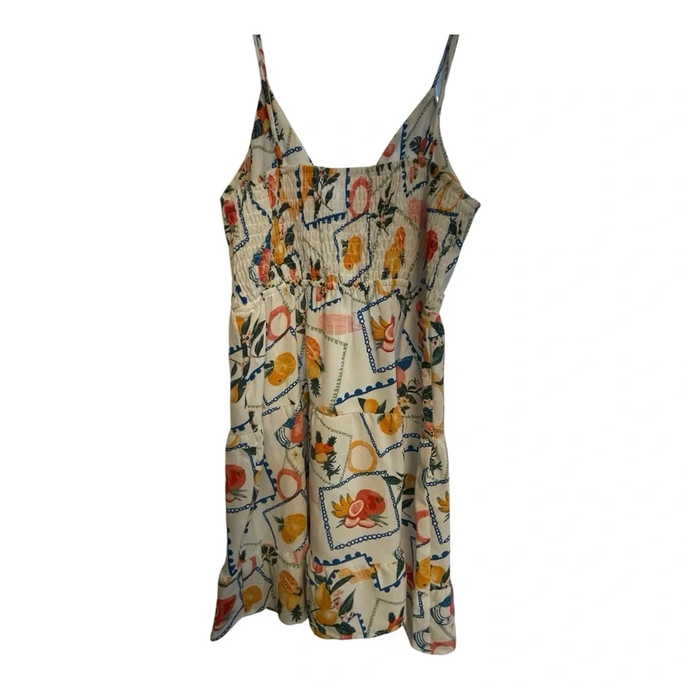 Monteau Fruit Print Mini Dress - Multicolor - Picture 2 of 5